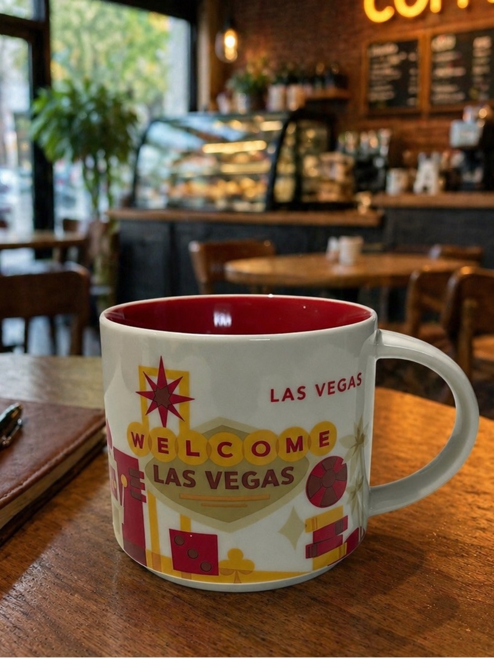 Starbucks Las Vegas "You Are Here" Collection Collector's Edition Mug 14oz